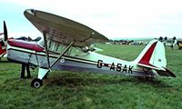 G-ASAK @ EGTH - Beagle A.61 Terrier 2 [B.604] Old Warden~G 11/07/1982. Image taken from a slide. Now registered in France. - by Ray Barber