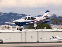 N4867W @ KSMO - N4867W arriving on RWY 21 - by Torsten Hoff