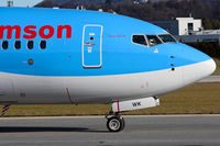 G-TAWK @ LOWS - Notice the pilot who takes a picture of us. - by Michael Stricker