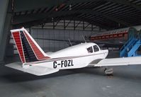 C-FOZL - Piper PA-28-180 Cherokee 180 B in the Hangar of the British Columbia Aviation Museum, Sidney BC