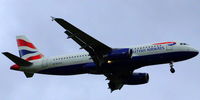 G-EUYA @ EGLL - British Airways Flight Preparing For Landing Outside Heathrow Airport - Runway 27L - by oliross17