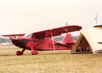 N9673K - Camping at Oshkosh w/ my dad.  Many Years ago :-) - by Charles Kuehne