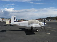 N5703L @ SZP - 1969 American Aviation AA-1 YANKEE CLIPPER, Lycoming O-235 108 Hp, derived from Jim Bede's BD-1 design, ATC obtained by American Aviation. AA-1 the so-called hot wing abrupt-stall CLIPPER. - by Doug Robertson