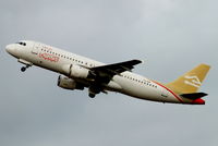 TS-INN @ EGCC - Libyan Airlines leased from Nouvelair Tunisie - by Chris Hall