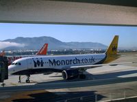 G-OZBX @ LEMG - Another aeroplane full of happy smiley tourists. - by Guitarist