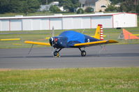 N9615L @ KOMH - Orange - by Ronald Barker