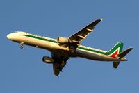 EI-IXO @ EGLL - Airbus A321-112 [0495] (Alitalia) Home~G 02/11/2012. Taken on approach 27R.