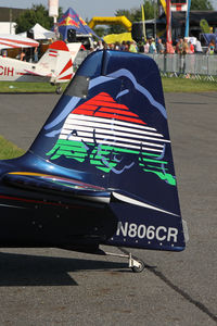 N806CR @ LOAB - Hungarian Bull = Peter Besenyei