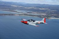VH-SWF @ YMER - Ryan Campbell flying over Merimbula - by Craig Newman