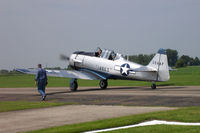 G-BGOR @ EGBR - North American AT-6D Harvard III, Breighton Airfield, June 2003. - by Malcolm Clarke