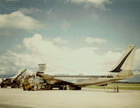 F-BLCC - Boeing 707-328 Pelican taken at Caracas Airport while delivering an Alouette Helicopter to the Venezuelian Army, in 1968. - by J.Y Richard