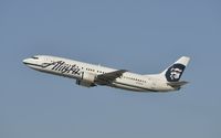 N796AS @ KLAX - Departing LAX - by Todd Royer