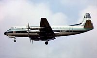 G-BAPF @ EGLL - Vickers 814 Viscount [338] (British Midland) Heathrow~G 1978. Image taken from a slide.