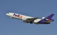 N363FE @ KLAX - Departing LAX - by Todd Royer