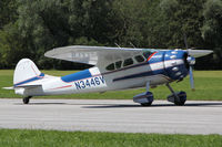 N3446V @ LOGO - Cessna 195 - by Loetsch Andreas