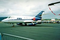 G-FRAM @ EGDY - Dassault Falcon 20DC [224] RNAS Yeovilton~G 15/07/1995 - by Ray Barber