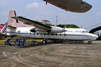 PK-YYC @ WIIP - Fokker F-27-600 Friendship [10458] (Asia Avia Megatama) Jakarta-Pondok Cabe~PK 25/10/2006