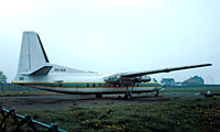 9Q-CKH @ EBKT - Fairchild FH-27F [87] (Kilo Moto) Wevelgem~OO 27/04/1980. Image taken from a slide.