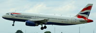 G-EUYE @ EDDL - British Airways, seen here on short finals RWY 23L at Düsseldorf Int´l (EDDL) - by A. Gendorf