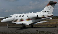 N814BP @ EGLK - Beechcraft 390 Premier I seen performing post-maintenance engine runs at Blackbushe on 4th April 2008 - by Michael J Duffield
