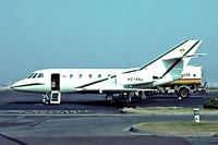 HZ-KA3 @ EHAM - Dassault Falcon 20C [174]  Amsterdam-Schiphol~PH 10/06/1982. Image taken from a slide. - by Ray Barber