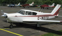 G-MOTO @ EGLK - 1962 PA-24 Comanche seen at Blackbushe on 17th June 2008; originally G-ASFH, then G-EDHE before becoming G-MOTO in 1987 - by Michael J Duffield