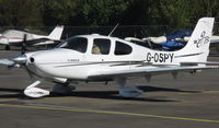 G-OSPY @ EGLK - Cirrus SR-20 G-OSPY seen preparing for departure from Blackbushe on 11th October 2008