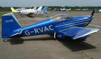 G-RVAC @ EGLK - Vans RV-7 G-RVAC seen parked at Blackbushe on 24th May 2008 - by Michael J Duffield
