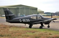 G-BEDG @ EGHH - Visitor to BHL - by John Coates