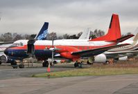 XS606 @ EGHH - ex ETPS Andover now awaits paint prior transfer to UN for work in Kenya. - by John Coates