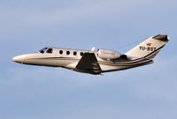 YU-BST @ EGHH - ex G-THNX departing. - by John Coates