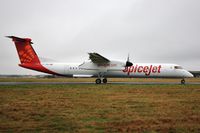 VT-SUJ @ EGHH - ex C-GLFS departing on delivery - by John Coates
