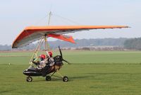 G-MWLL @ X3CX - Just arrived at Northrepps. - by Graham Reeve