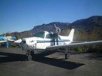 N1977W - Sam and his Beech - by Herman Posada