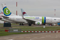 PH-XRV @ EGSH - Being pushed to hangar 3.