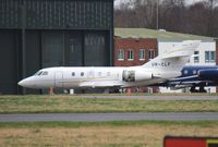 UR-CLF @ EGHH - Receiving attention at Cobham - by John Coates