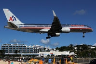 N175AN @ SXM - Over famous Maho Beach - by Wolfgang Zilske