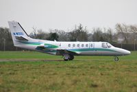 M-WOOD @ EGHH - Arriving to Citation Centre. - by John Coates