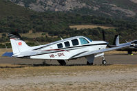 HB-GPE @ LFKC - Parked - by BTT