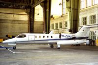 D-COKE @ EDDI - Learjet 35A [35A-447] Berlin-Tempelhof~D 18/05/1998. - by Ray Barber