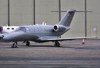 G-PWNS @ EGHH - Grey visitor on a very grey day - by John Coates