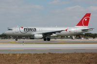 N322US @ KFLL - NWA A320 departing FLL - by FerryPNL