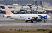 N497UA @ KLAX - (Uni)TED A320 landing in LAX - by FerryPNL