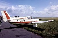 F-GAIB @ LFPR - Wassmer WA.54 Atlantic [149] Guyancourt~F 13/09/1980. Image taken from a slide. - by Ray Barber