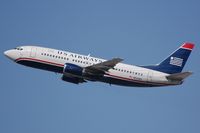 N533AU @ KEWR - US B733 departing EWR - by FerryPNL