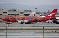 VH-OEJ @ KLAX - QF special colours - by FerryPNL