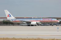 N185AN @ KFLL - AA B752 about to take off from FLL - by FerryPNL