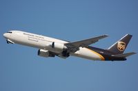 N329UP @ KEWR - UPS B763 Freighter lifting off - by FerryPNL