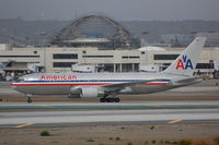 N325AA @ KLAX - B762 vacating runway - by FerryPNL