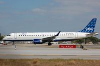 N203JB @ KFLL - JetBlue ERJ190 about to depart FLL - by FerryPNL